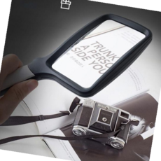 휴대용 LED 돋보기 독서 조명 확대경 루페 독서용, 접이식LED돋보기18