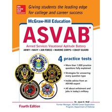 McGraw-Hill Education Asvab Fourth Edition Paperback, English, 9781259837005