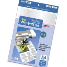 돈스텔 코팅지A4 무광 라미네이팅 필름 A4 10매용