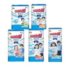 日本大王 GOO.N 輕薄舒爽 褲型紙尿褲, 144片, 超大碼 (2XL)