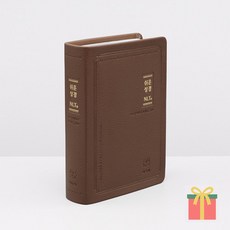 NLT 한영성경 쉬운성경책 중 단본 무지퍼, 아가페출판사, 쉬운성경_NLT한영성경_중_단본_무지퍼_브라운