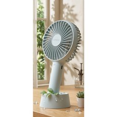 루메나 휴대용 무선 선풍기 FAN PRO4, FAN PRO 4, 아쿠아그레이