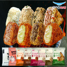한우물 구운주먹밥 8가지 16봉세트, 1세트, 1.6kg