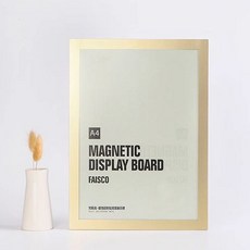 심플디자인 a4 자석게시판 벽부착 다용도 액자 안내판 상장액자a4 상장케이스 a4액자프레임, 본상품선택