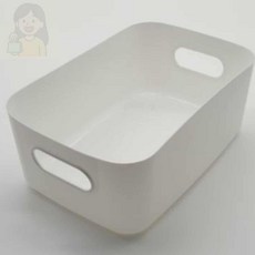 SolSun 펜트리 수납함 손잡이 바구니 중 팬트리수납함, 1개