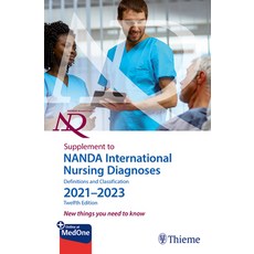 (영문도서) Supplement to Nanda International Nursing Diagnoses: Definitions and Classification 2021-2023... Paperback, Thieme Medical Publishers, English, 9781684205837