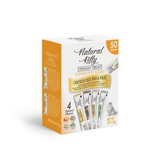 Natural Kitty 超級食物營養肉泥派對盒, 1個, 600g, 雞肉組合