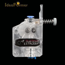 DDB 클론 Btech 듀얼 드라이브 보우덴 직접 압출기 3D 프린터 MK8 V6 Ender-3 CR10 프린터용 1.75mm TPU 유연한 필라멘트, 1)transparent