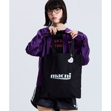 [마크니] [시그니처]LOGO ECO BAG BLACK