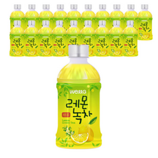 편의점 음료수/ 웰그린 스위츠 레몬녹차 ET, 340ml, 1개