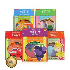 동물 과일 야채 이름배우기 헝겊 자석퍼즐 6개월 촉각장난감 8개월 만1세, 가족, 상세페이지참조