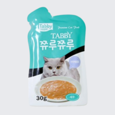 테비 쮸루쮸루 고양이 파우치 30g, 새우, 36개
