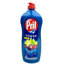 Pril 高效能濃縮洗碗精 653ml - 德國洗碗精, 1個, Power5+-檸檬香653ml