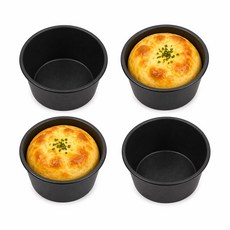 머핀 틀 1구 4개 세트 국산 논스틱 오븐용 미니케이크, 1세트 1세트