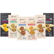 남향푸드 또띠아 브리또 6종, 6개, 125g