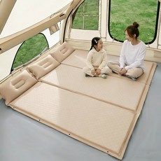 KAIROS OUTDOOR 자충매트 캠핑 휴대용 자충 오토펌프 에어매트, 190x130