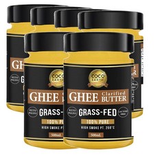 호주 코코어스 Coco Earth Butter Grass Fed 100% 퓨어 풀을 먹인 버터유, 6개, 500ml