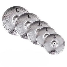 질젼 저소음 심벌 연습용 드럼 심벌즈 사일런트 세트, 1개, 상세페이지 참고