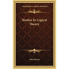 (영문도서) Studies In Logical Theory Hardcover, Kessinger Publishing, English, 9781163440797