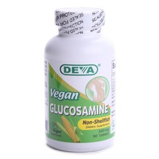 Deva 葡萄糖胺骨骼素食保健錠, 1個, 90 件