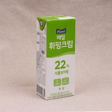 달곰베이킹 매일 휘핑크림 250ml(가당), 1개, 250ml