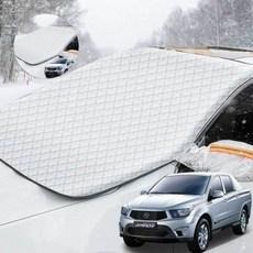 코란도스포츠 성에방지 앞유리커버 자동차 앞유리덮개_ GT7516, 코란도 소형, 1개