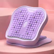따봉오빠 종아리 아킬레스건 발목 발판 경사 스트레칭 보드 RDB004, 퍼플