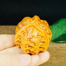 綠檀木健身球 (2顆入) 手掌按摩穴道復健球