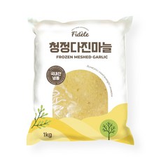 청정 냉동 국내산 다진마늘 A타입, 10개, 1kg
