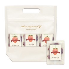 菓青市集 臺灣草莓乾, 1個, 臺灣草莓乾8入(有提袋)