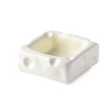 懶懶喵 寵物陶瓷碗 餵食碗 起司奶酪碗 貓咪水碗 寵物護頸碗 狗狗食盆, 1個, 白色芝士奶酪, 白色