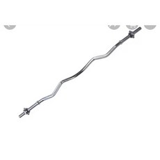 47吋(1.2m/120cm)W形曲槓心-孔徑2.5公分槓鈴心 啞鈴桿 電鍍啞鈴 舉重量訓練 運動健身 可調式 絲光, W型槓鈴心1.2M(47吋), 1個