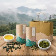 至峰茶業 阿里山高山茶禮, 1個, 150gx2入/盒