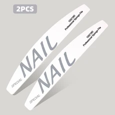 호환 1/2/4pcs 네일 마찰 연마 스트립 네일 특수 양면 스폰지 마찰 연마 스트립 네일 수리 도구, 01 2pcs