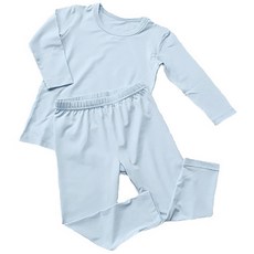 배꼽손 유아 히트 발열내의 9부 실내복 상하세트 국내생산