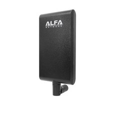 Alfa APA-M25 듀얼 밴드 2.4GHz/5GHz 10dBi 고성능 방향성 실내 패널 안테나 RP-SMA 커넥터 포함