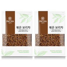 인차 국산 구수한 보리차 볶은보리차 대용량, 1kg, 2개, 1개입, 1kg