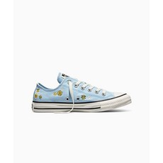 매장정품 컨버스 CONVERSE 척테일러 올스타 엠브로이더드 플로럴 클리어 스카이즈 A16905C 165400
