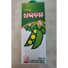 삼육두유 A 고소한 두유, 950ml, 84개