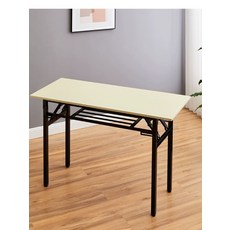 세미나 연수용 접이식테이블 사각탁자원목 접이식 회의용, 이중층 120x50x75