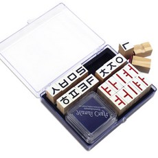 국산 한글도장 한글스탬프 세트 아기 유아 기초 한글배우기 유아미술놀이 북아트재료, 1개