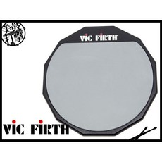 Vic Firth Pad 12 12吋單面打擊板/打點板/啞鼓墊 真實鼓面觸感 輕巧便攜 降低噪音 耐用材質 適合各種程度鼓手, 1個