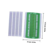 보라색 자수실 정리함 크로스 보관 랙 공예 바느질 도구, 1개, 3. Green