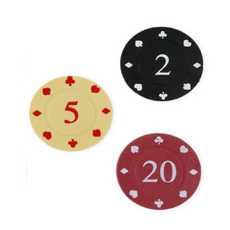지피상점 게임머니숫자칩 보드게임숫자칩 100p 홀덤칩
