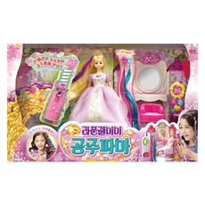 미미월드 라푼젤미미 공주파마 마론인형, 혼합 색상, 1개