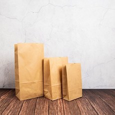 기븐 벌크 크라프트 종이봉투(소) 120x60x220mmiri3+6LGY