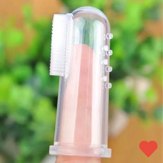 반려동물용품 애견 손가락칫솔 치석제거 미니 칫솔, 1개, 상품 상세페이지 참조 (8374)