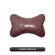 Opel Astra Grandland Corsa Mokka Frontera Insignia Zafira Vivaro 용 카시트 목 베개 머리 받침 요추 지, 03 J-Brown