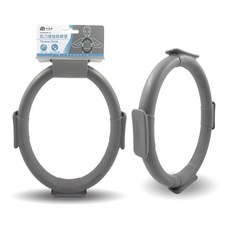 伴佳家肌力健身訓練環 瑜珈圈，輕巧便攜，核心訓練，雕塑身形，提升運動效果, 灰色, 1個