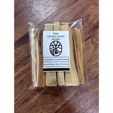 雨林薰舍 陶瓷香氛爐/燭台/盤 鼠尾草 線香 飾品, 高油聖木條80g(約7-9根)